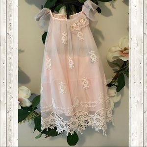 Biscotti Girl’s A-Line floral Dress 18 mos NWT